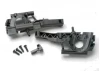 Traxxas Bulkhead front (L R halves)/ diff retainer/ 4x14mm BCS (4)