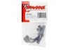 Traxxas Mount steering arm/ steering stops (2) (lower hinge pin retainer) (includes standard and maximum throw steering stops)