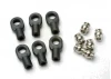 Traxxas Rod ends small with hollow balls (6) (for Revo steering linkage)