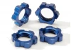 Traxxas Wheel nuts splined 17mm (blue-anodized) (4)