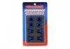 Traxxas Blue-anodized Aluminium 17mm splined wheel hubs and hex nuts