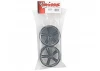 Traxxas Gemini 3.8 Wheels (black chrome) (2)
