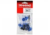 Traxxas Pivot ball caps (4)/ dust boots rubber (4)/ dust plugs rubber (4)/ dust boot retainers black (4) blue (4)