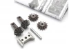 Traxxas Gear set differential (output gears (2)/ spider gears (2)/ spider gear shaft/ diff carrier support)