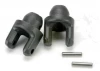 Traxxas Yokes stub axle (2)/ pins (2)