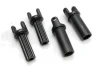 Traxxas Half shafts center front (Revo 3.3) (internal splined (1)/ external splined (1)/ center rear (internal splined (1)/ external splined (1) (plastic parts only)