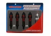 Traxxas Red-anodized Aluminium GTR Shocks (fully assembled w/o springs) (4)