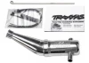 Traxxas Resonator Tuned pipe R.O.A.R. legal (Aluminium double-chamber) (fits MAXX vehicles with TRX Racing Engines)