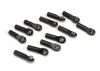Traxxas Rod ends (12)/ hollow balls (12)