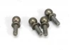 Traxxas Hard-anodized PTFE-coated Aluminium ball studs (4) (use for inner camber link mounting)