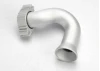 Traxxas Header exhaust (Jato) (tubular Aluminium clear anodized) (TRX 2.5 2.5R 3.3)