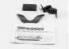 Traxxas Retainer clip battery (1)/ front clip (1) /rear clip (1)/ foam spacer (1) (for one battery compartment)