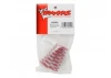 Traxxas Spring Shock (red) (long) (GTR) (5.4 rate double orange stripe) (1 pair)