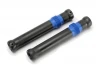 Traxxas Half shaft set short (plastic parts only) (internal splined half shaft/ external splined half shaft/ rubber boot) (assembled with glued boot) (2 assemblies)