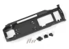 Traxxas Radio tray/ radio tray retainer (2)/ stuffing tube clamp/ 4x16mm BCS (stainless) (2)/ 4x10mm BCS (stainless) (2)