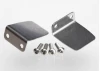 Traxxas Trim tab (2)/ 4x12mm BCS (stainless) (4)