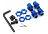 Traxxas Anodized Aluminium 17mm Hex Adapters ( 2WD )