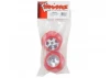 Traxxas Wheels SCT chrome red beadlock style dual profile (2.2 outer 3.0 inner) (4WD front/rear 2WD rear only) (2)