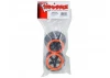 Traxxas Wheels SCT black orange beadlock style dual profile (2.2 outer 3.0 inner) (2WD front) (2)