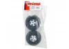 Traxxas SCT Short Course Tyres on SCT Chrome/Black Wheels - 12mm Hex (2)