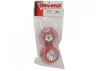 Traxxas Short Course Chrome SS Wheels - Red Beadlock - 12mm Hex (2) (2WD Front)