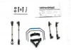 Traxxas Sway bar kit Slayer (front and rear) (includes front and rear sway bars and adjustable linkage)