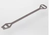 Traxxas Chassis brace 6061-T6 Aluminium (dark titanium anodized)