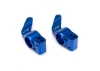 Traxxas Axle carriers rear 6061-T6 Aluminium left right (blue-anodized)