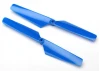 Traxxas Rotor blade set blue (2)/ 1.6x5mm BCS (2)