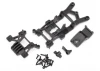 Traxxas Body mounts front rear/ 3x12mm CS (4)/ 3x12mm shoulder screw (2)/ 3x10mm flat-head machine screw (8)/ 3x12mm BCS (1)