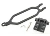 Traxxas Hold down battery/ hold down retainer/ battery post/ angled body clip (allows for installation of taller multi-cell batteries)