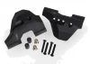 Traxxas Suspension arm guards front (2)/ guard spacers (2)/ hollow balls (2)/ 3X16mm BCS (8)