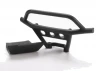 Traxxas Bumper front/ skidplate front (black)