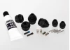 Traxxas Rebuild kit steel-splined constant-velocity driveshafts (includes pins dustboots lube and hardware)