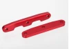 Traxxas Bulkhead tie bars front rear Aluminium (red-anodized)
