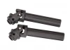 Traxxas Differential output yoke assembly extreme heavy duty (2) (left or right front or rear) (assembled with external-splined half shaft)