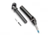 Traxxas Driveshaft assembly front heavy duty (1) (left or right) (fully assembled ready to install)/ screw pin (1)