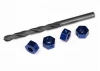 Traxxas Anodized Aluminium 12mm Hex Wheel Adapters for 6mm shafts