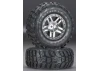 Traxxas Tires wheels assembled glued (SCT Split-Spoke satin chrome black beadlock style wheels Kumho tires foam inserts) (2) (4WD front/rear 2WD rear only)