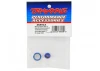 Traxxas Bearing adapter 6160-T6 Aluminium (blue-anodized) (1)/10x15x4mm ball bearing (blue rubber sealed) (1) (for slipper shaft)