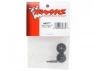 Traxxas Wheels (2)/ axle (1) (for wheelie bar 6978)