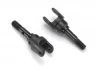 Traxxas Stub axle steel (2)/ yokes (2) (assembled)