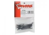 Traxxas Half shafts center front (1) center rear (1) (internal splined half shafts (2)/external splined half shaft) (2)/ metal u-joints (4)