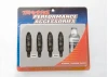 Traxxas GTR Shocks with hard anodized PTFE-coated bodies and TiN shafts