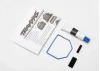 Traxxas Rebuild kit GTR composite Shocks (x-rings bladders pistons e-clips Shock rod ends hollow balls) (renews 2 Shocks)