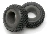 Traxxas Tires off-road racing SCT dual profile (1 each right left)/ foam inserts (2)