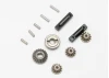 Traxxas Gear set differential (output gears (2)/ spider gears (3)/ differential output shafts (2)/ 1.5x6mm pin (3)/ 1.5x8mm pin (2)