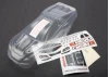 Traxxas Body 1:16 E-Revo (clear requires painting)/ grill and lights decal sheet