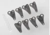 Traxxas Rocker arm set long travel/ plastic bushings (8)