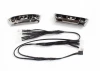 Traxxas LED lights light harness (4 clear 4 red)/ bumpers front rear/ wire ties (3) (requires power supply 7286)